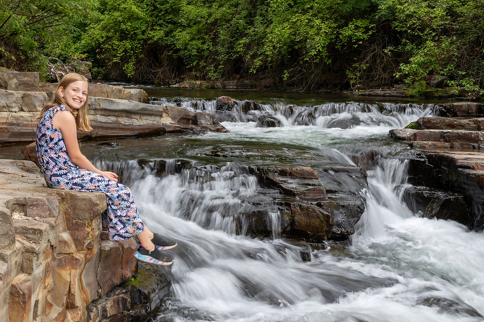 jess by the marysville falls