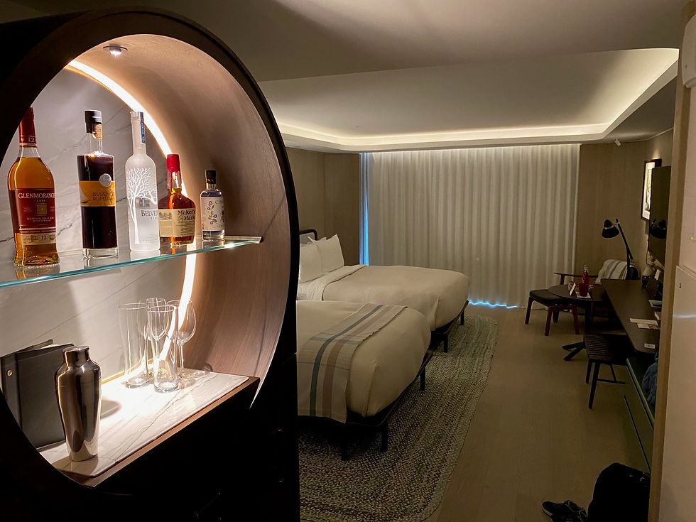 The Double King room at the Muir Hotel in Halifax