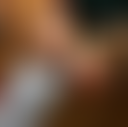 Evie with a milkshake