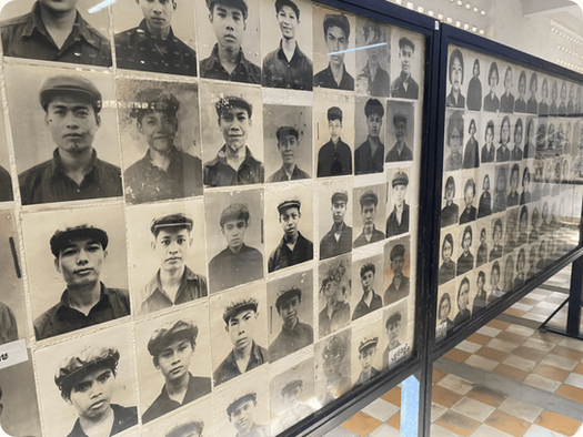 RTW Trip Day #34: Phnom Penh Markets Cambodia and the S21 Genocide Museum