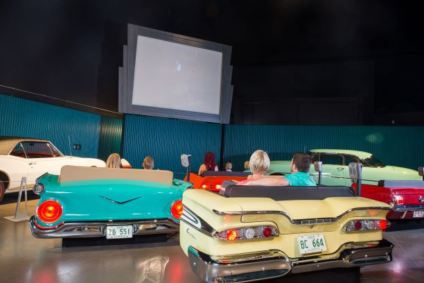 The drive in theatre at the Reynolds-Alberta museum