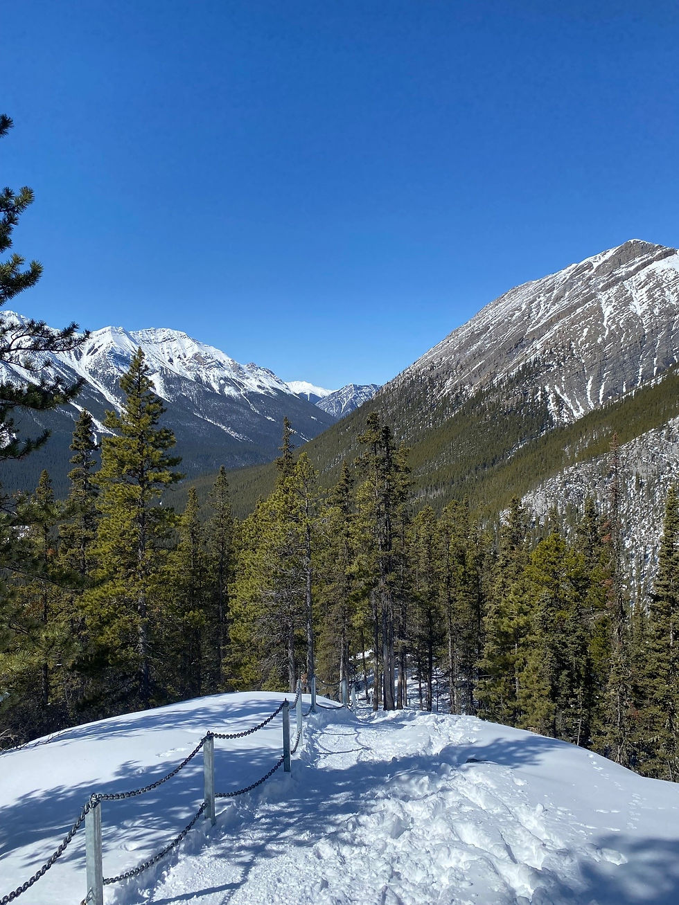The steep section