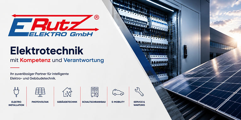 Elektrotechnik, Photovoltaik und Schaltschrankbau – Rutz Elektro GmbH Winnenden