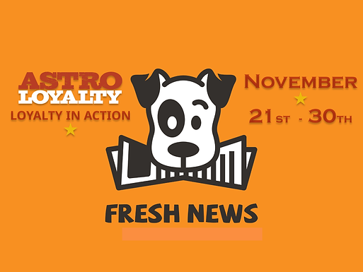 Astro Weekly News | NOV 21st - 30th