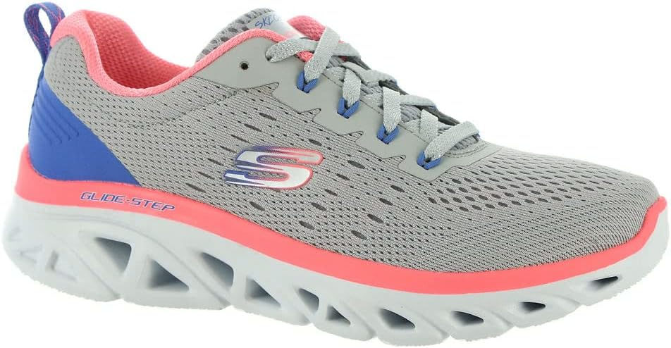 Thumbnail: Skechers Women's Fresh Charm Sneakers - Light Grey Multi, Size 7.5