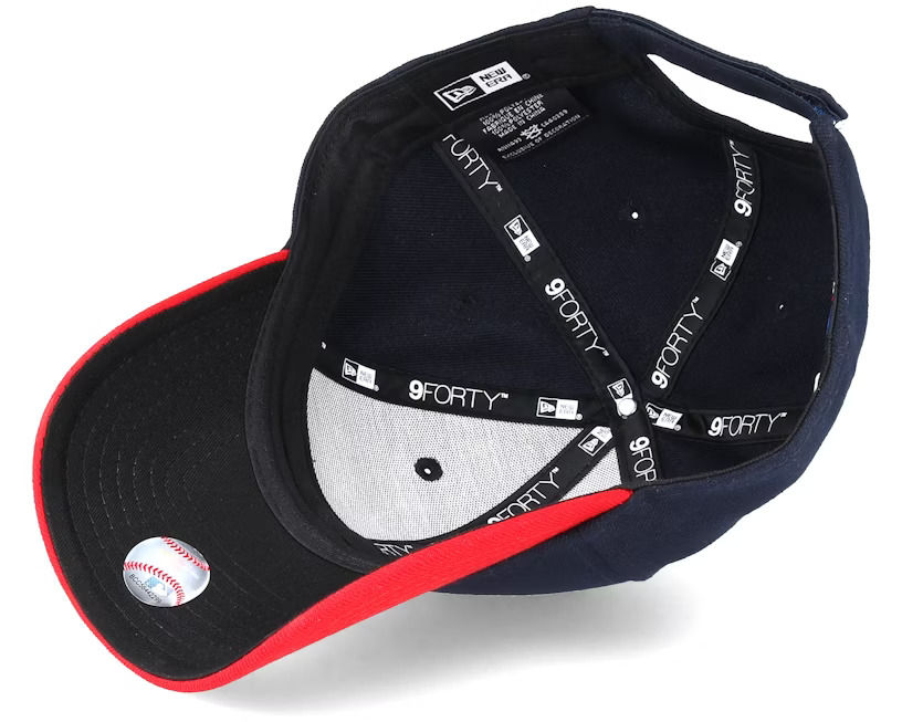 Thumbnail: MLB Cleveland Indians Home The League 9FORTY Adjustable Cap, One Size, Navy