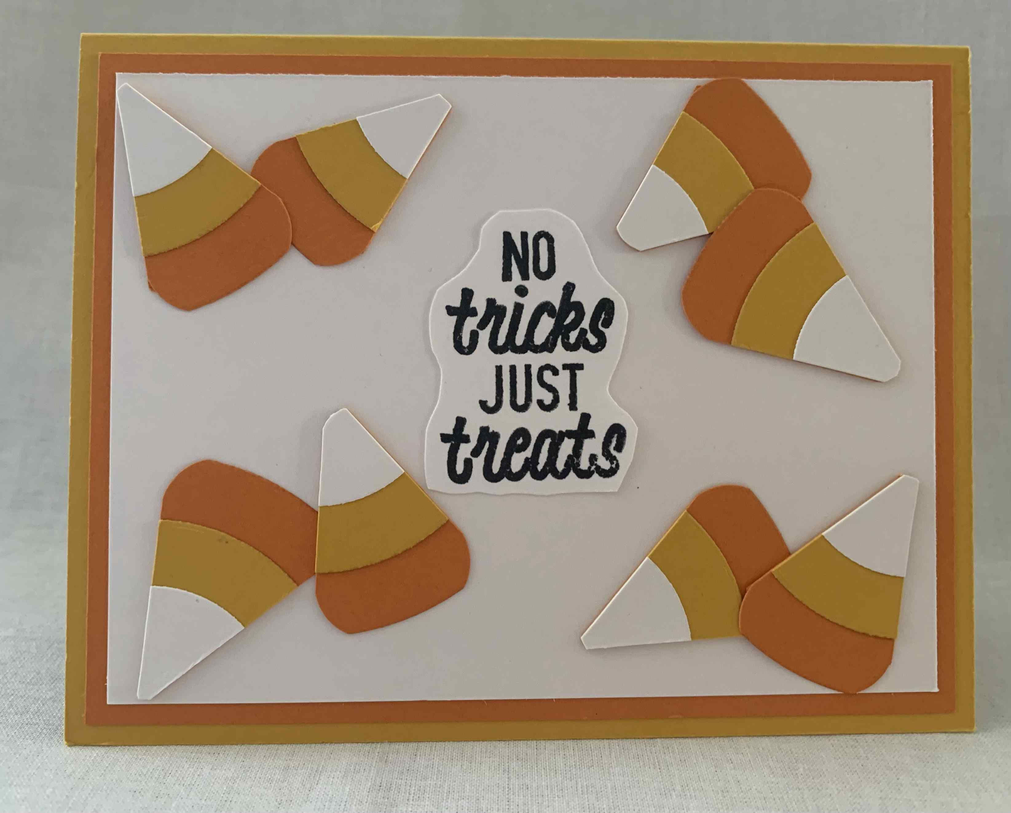 No Tricks Just Treats with Candy Corns