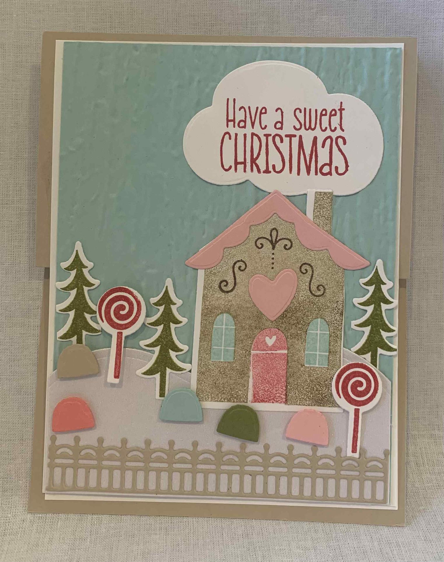 Have A Sweet Christmas With Gingerbread House and Candy