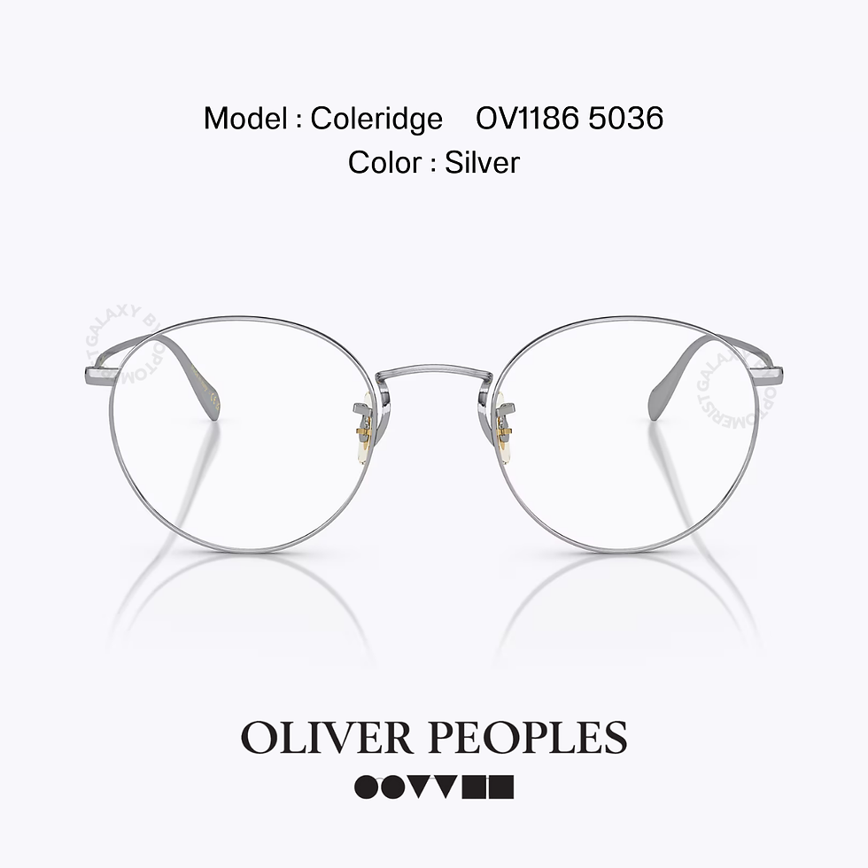 Oliver Peoples COLERIDGE Silver OV1186 5036