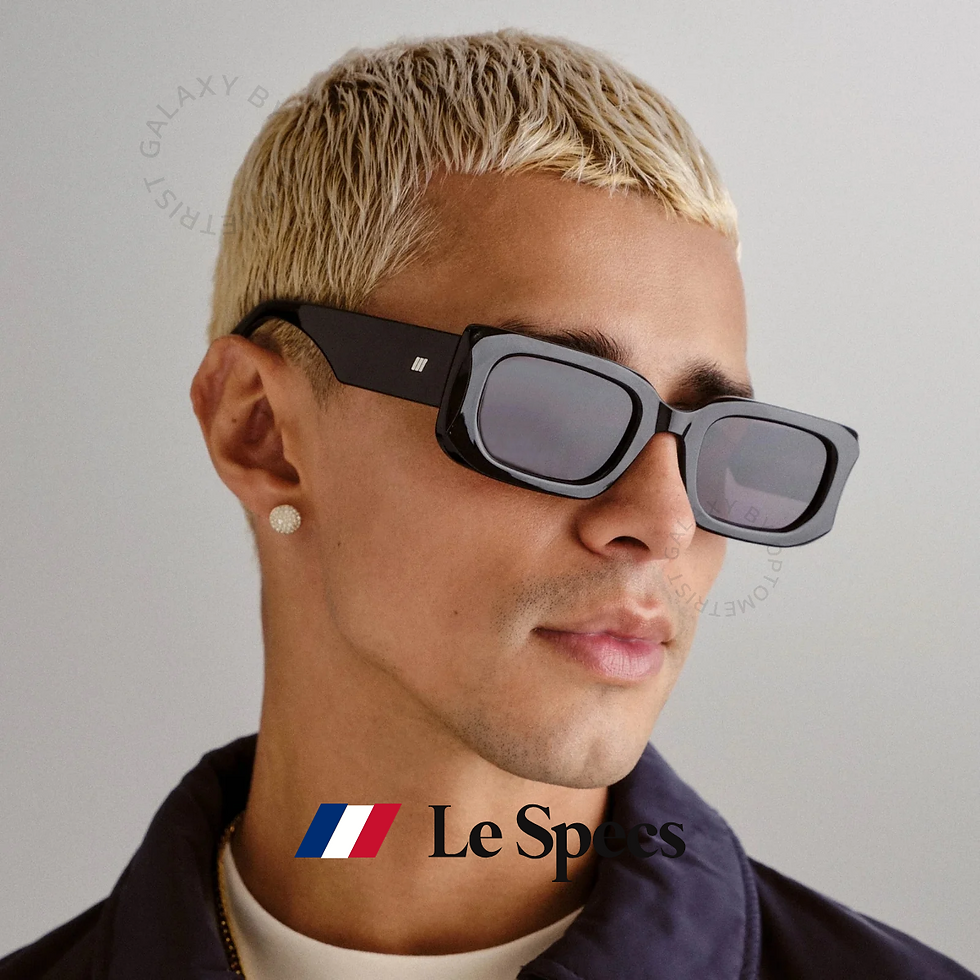 縮圖：Le Specs RIPPLED REBEL Black