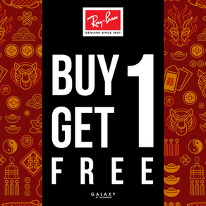 Chinese New Year SALE : Ray-Ban 1 แถม 1 !!