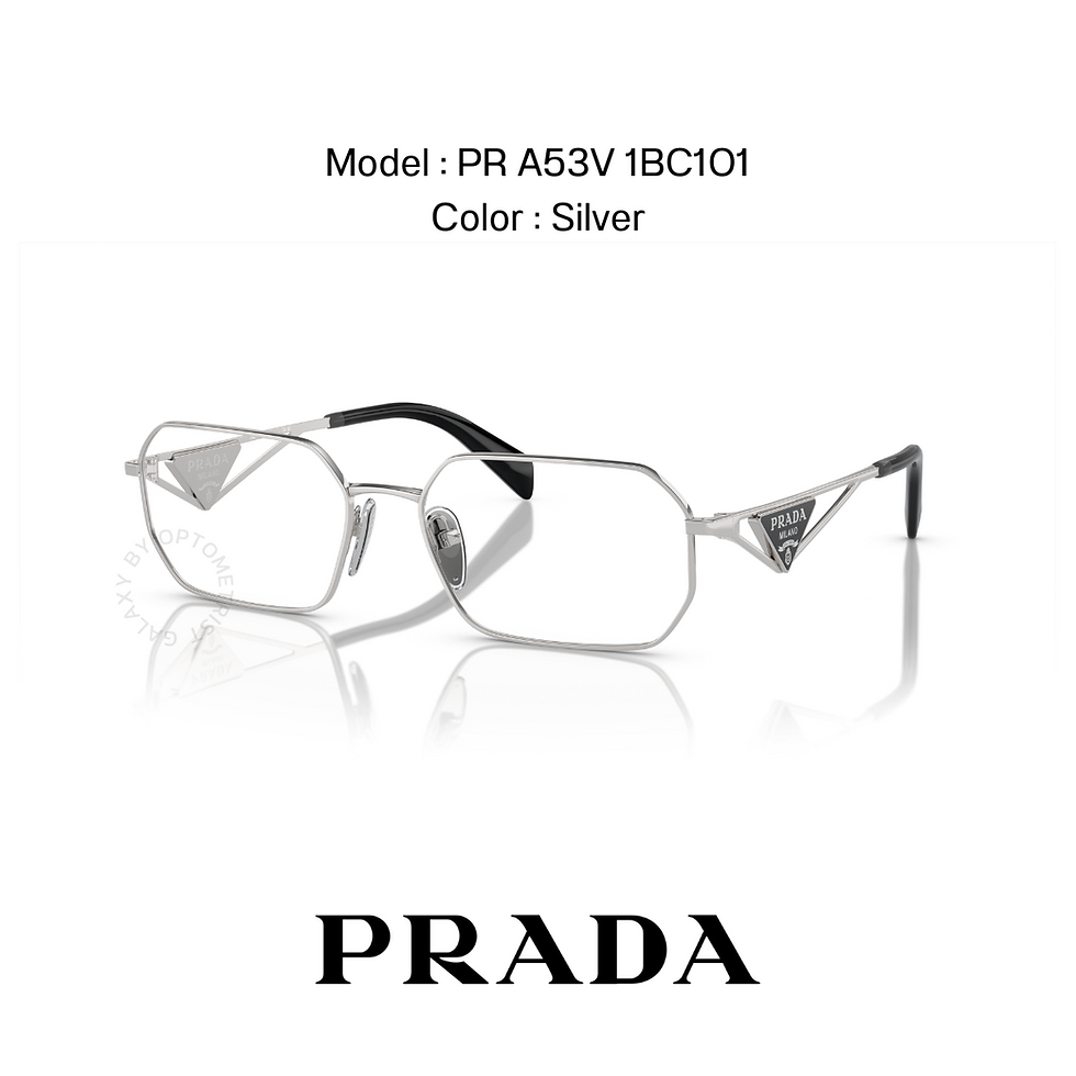 PRADA PR A53V 1BC1O1 Silver