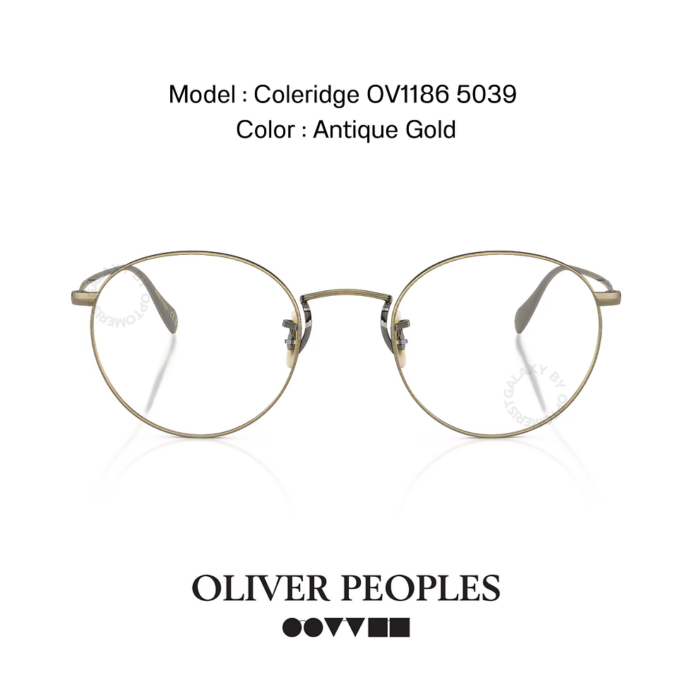 Oliver Peoples Coleridge Antique Gold