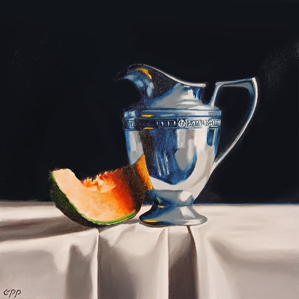 Melon and Silver Pitcher, 2026