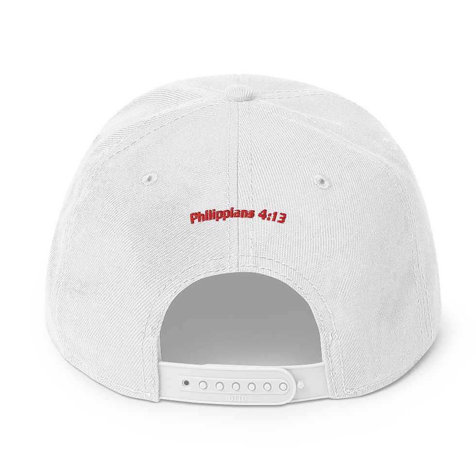 Thumbnail: White Red Otto Snapback Hat