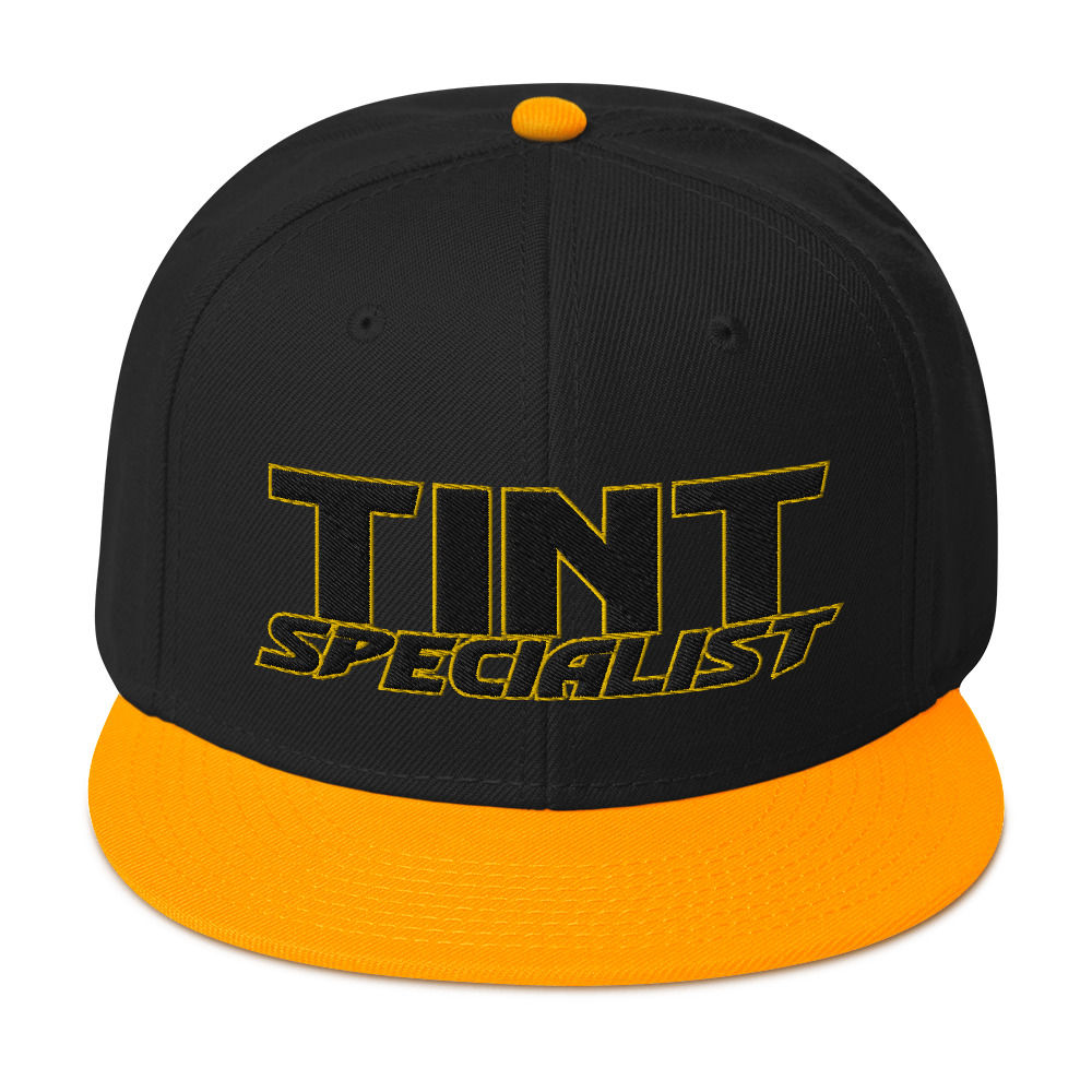 Black Yellow Otto Snapback Hat