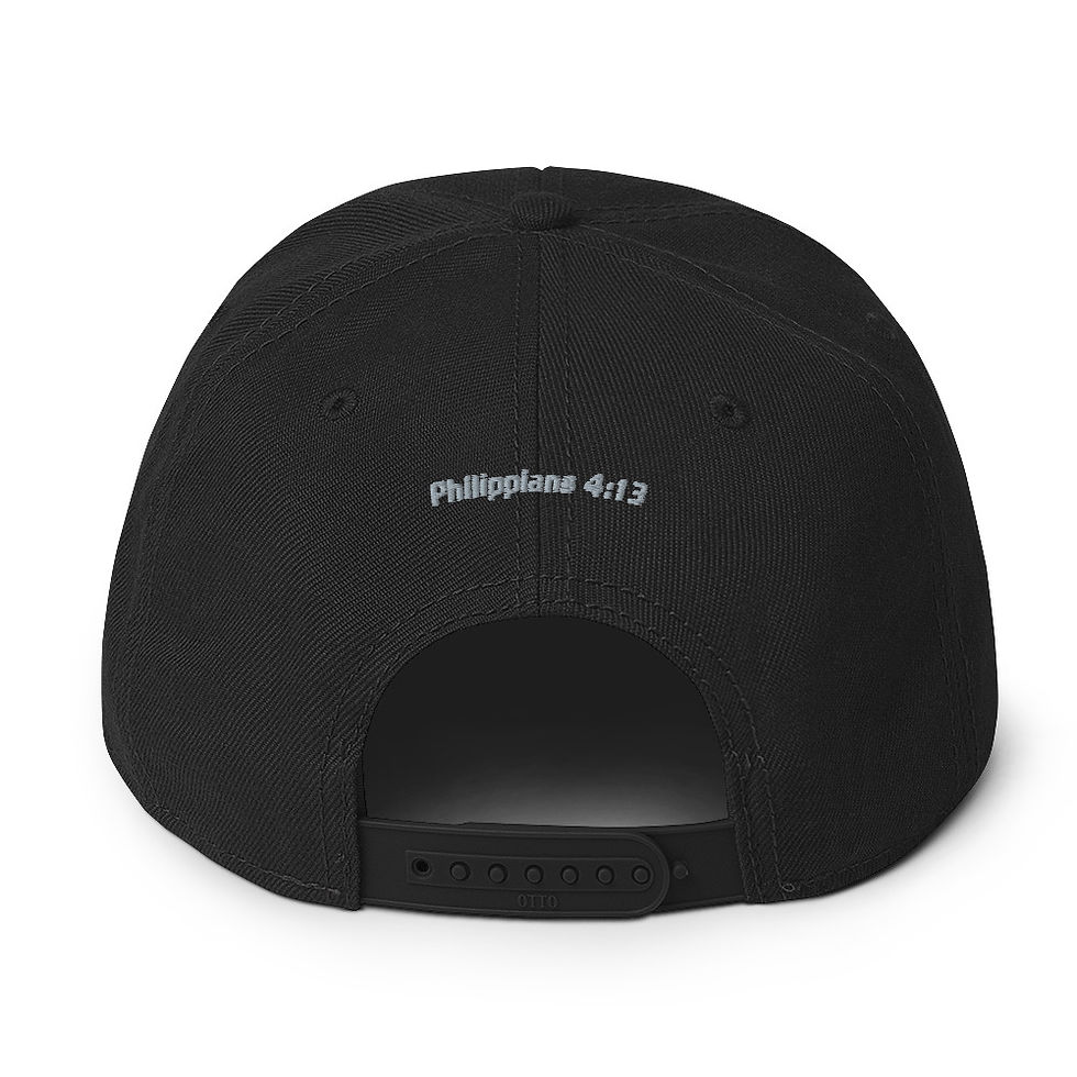 Thumbnail: Black Gray Otto Snapback Hat