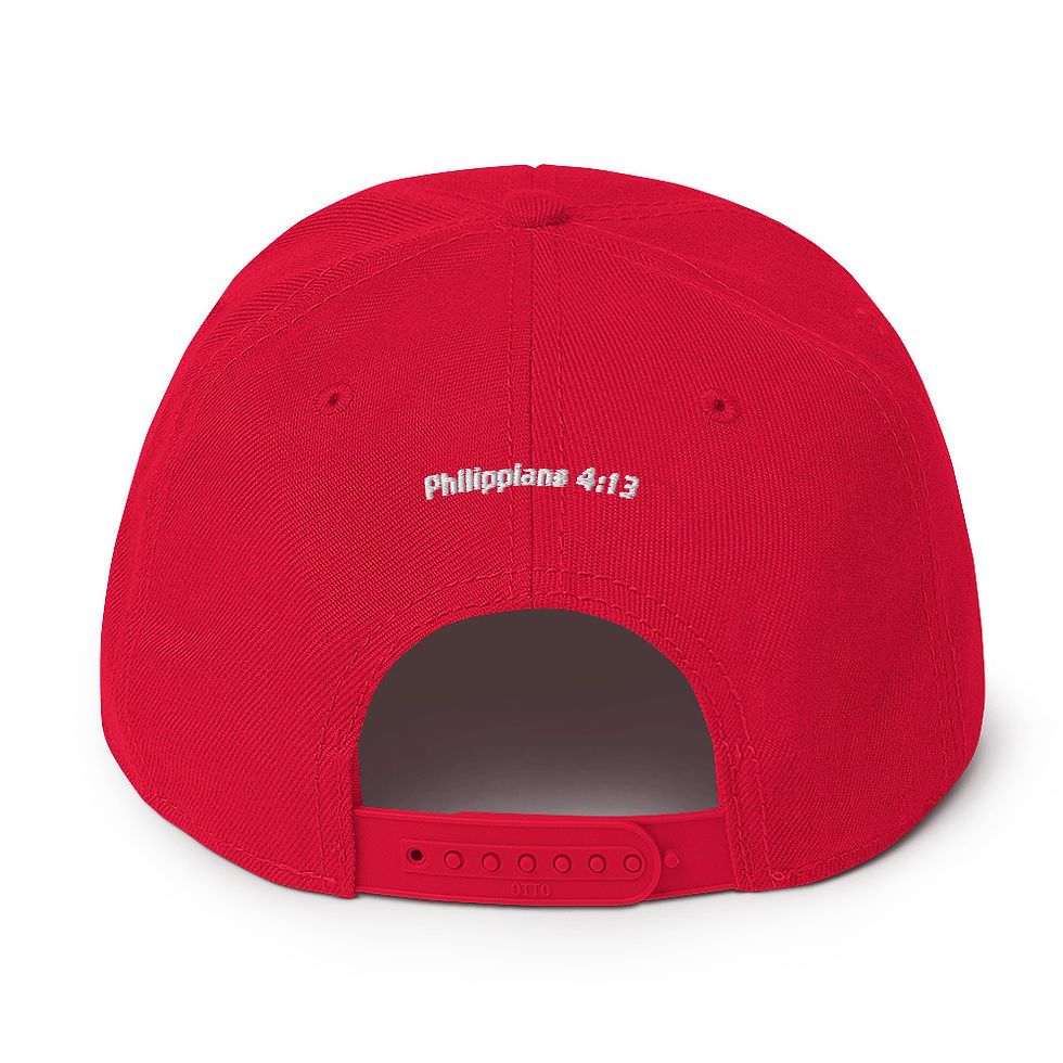 Thumbnail: Red and Black Otto Snapback Hat