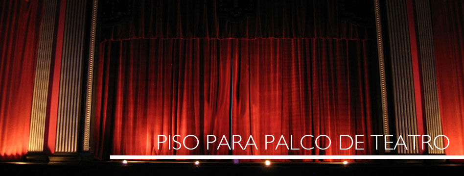 PISO PARA PALCO DE TEATRO