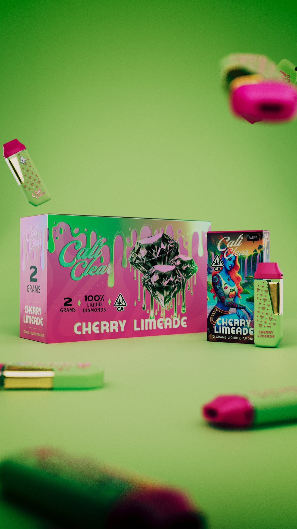 Cherry Limeade 2G Liquid Diamonds