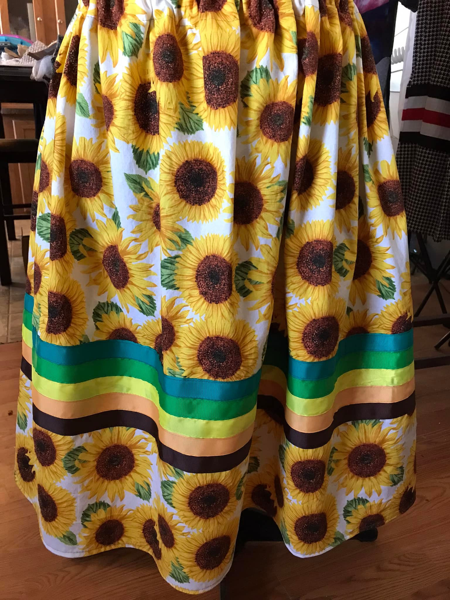 Ribbon Skirt - Sunflowers