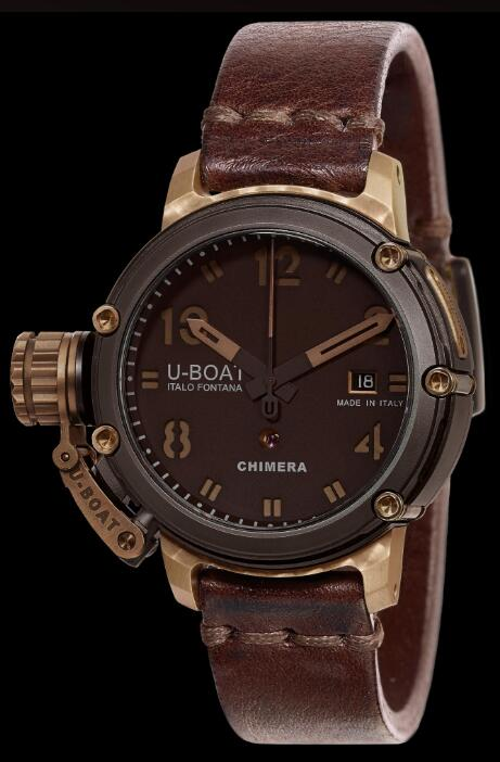 U-BOAT Chimera Acciaio/PVD Ruby 7231 content media