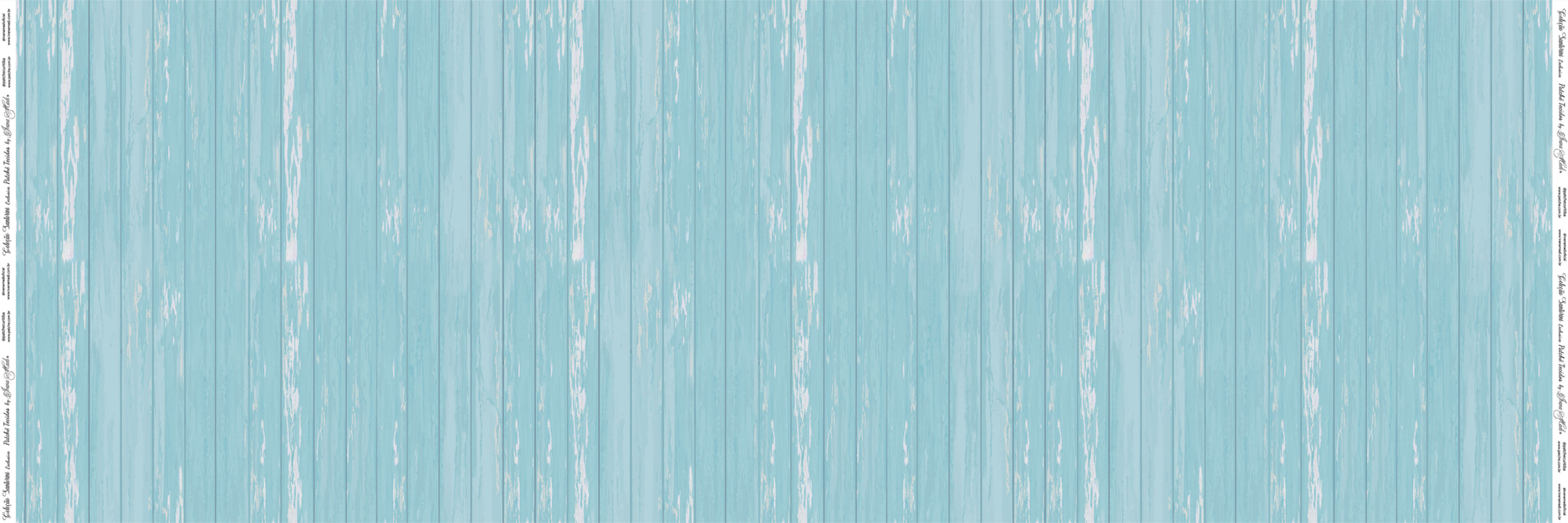 Tecido Digital madeira azul claro