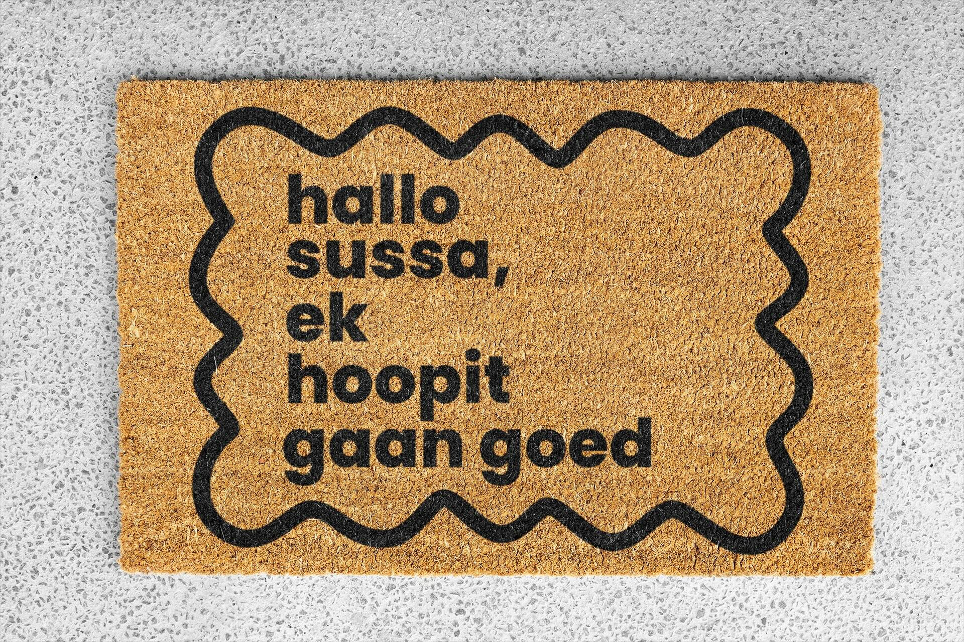 hoopit gaan goed matjies