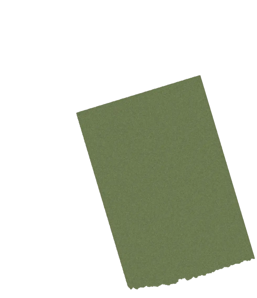 Green card decoration
