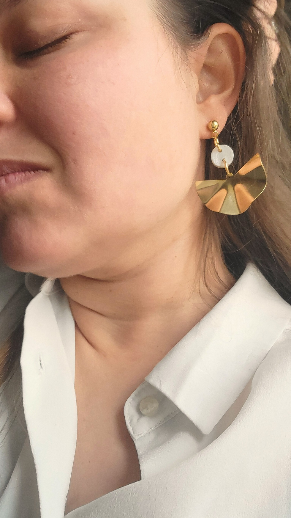 Miniature : Boucles d’oreilles Souffle d’Or