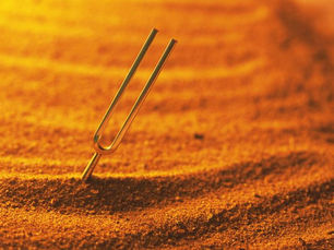 Tuning fork: metaphor for empaths