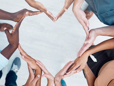 heart shape with people - How HSP make the world a better place