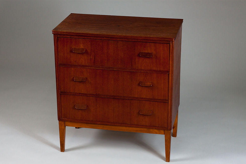 Thumbnail: Poul Volther, 1950's teak chest of drawers