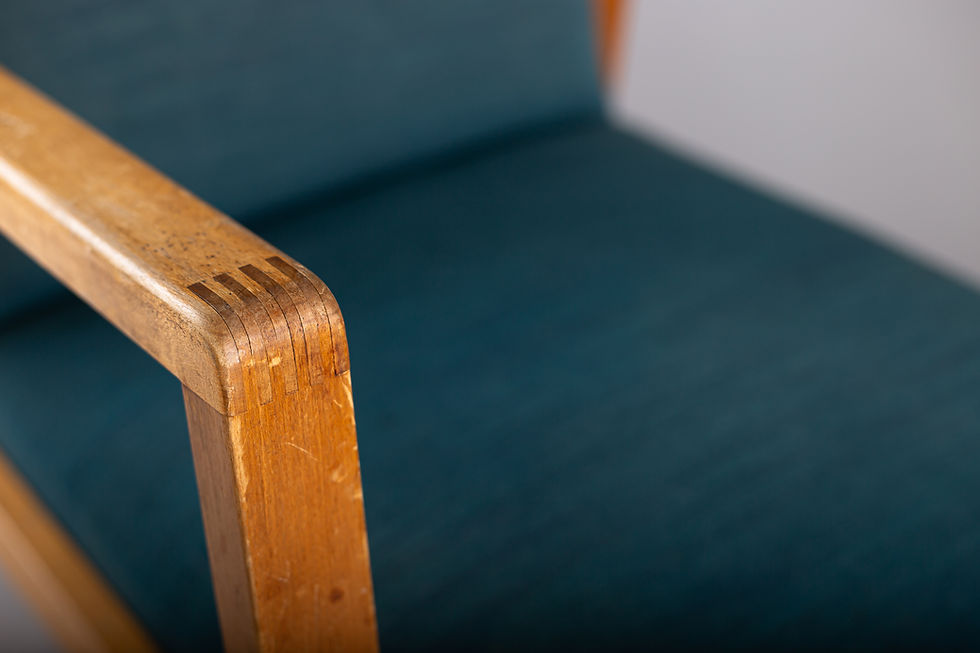 Thumbnail: Alvar Aalto, 1930s chair 403, Oy Huonekalu- ja Rakennustyötehdas Ab