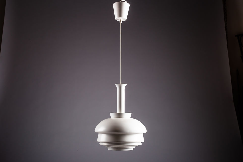 Alvar Aalto, 1950s ceiling lamp A335B for Valaistustyö Ky