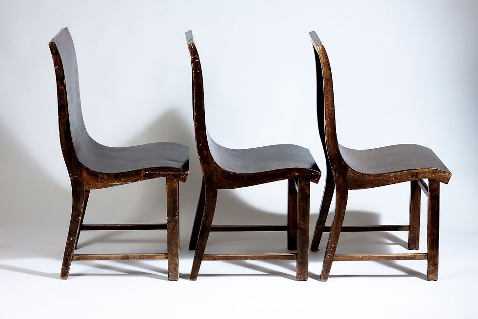 Thumbnail: 1930s Bent Plywood Chairs by Eever Toivonen