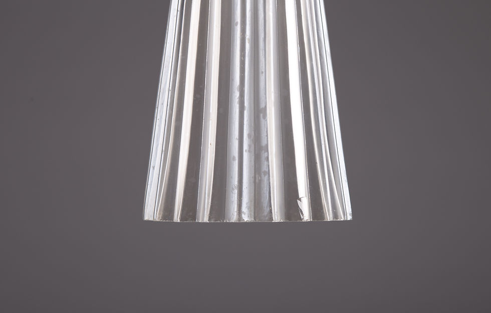Thumbnail: Beautiful Art Deco glass ceiling lamp