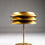 Thumbnail: Kai Ruokonen, pair of brass table lamps for ORNO, Finland