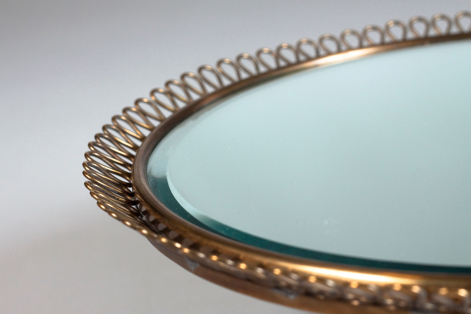 Josef Frank, Decorative Swedish Modern Wall Mirror for Svenskt Tenn