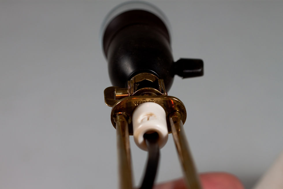 Thumbnail: Mauri Almari, 1950's brass desk lamp for Idman Oy