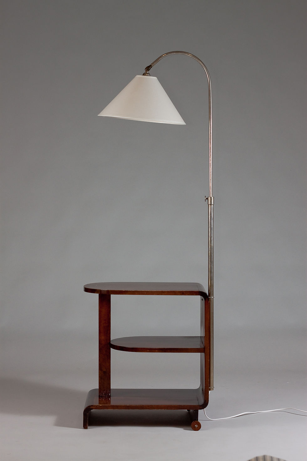 Thumbnail: Maija Heikinheimo, 1930's  side table with a lamp