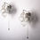 Thumbnail: Pair of 1960s "Tulipan" glass wall sconces, Kalmar Franken, Austria