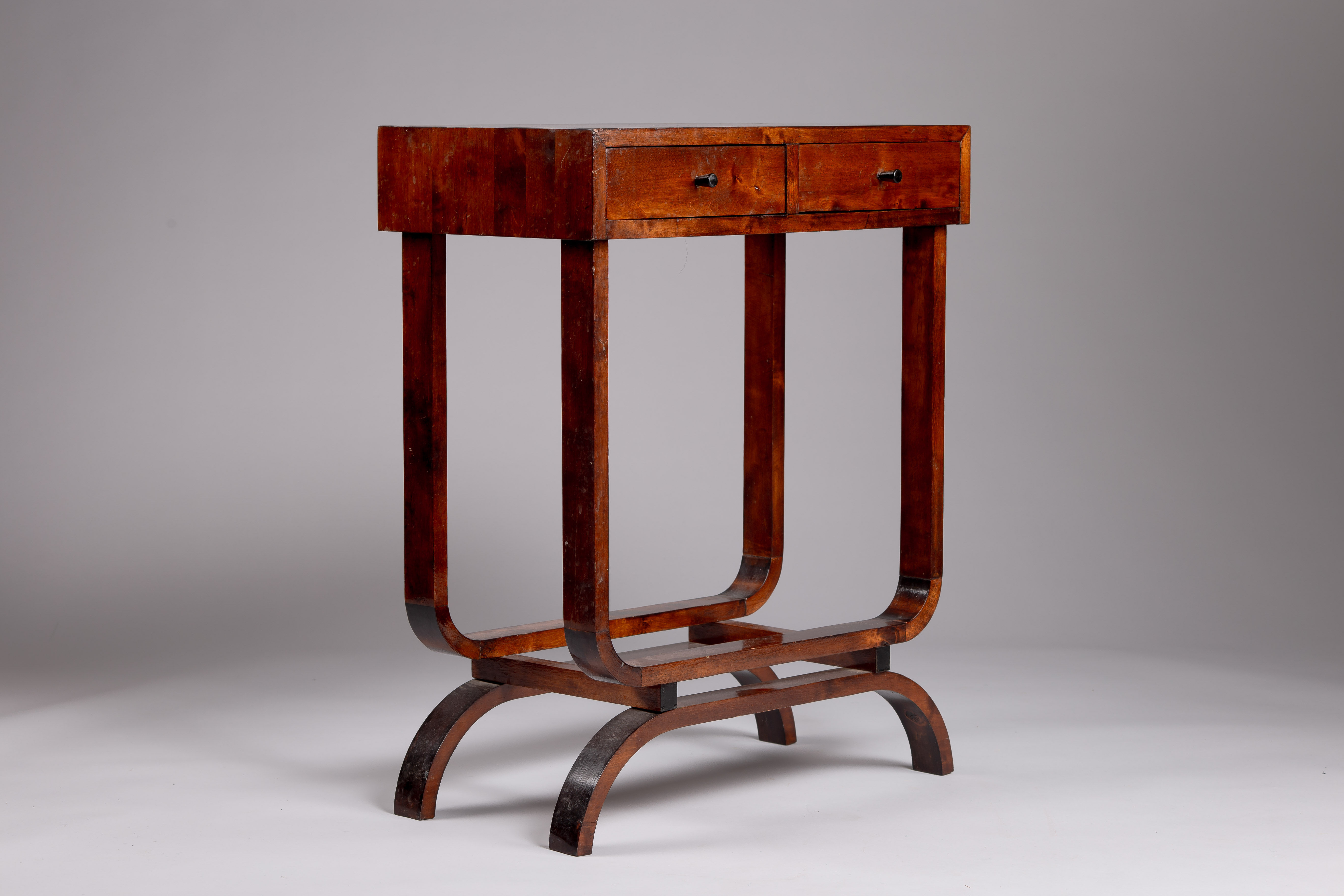 Finnish 1930's birch accent side table