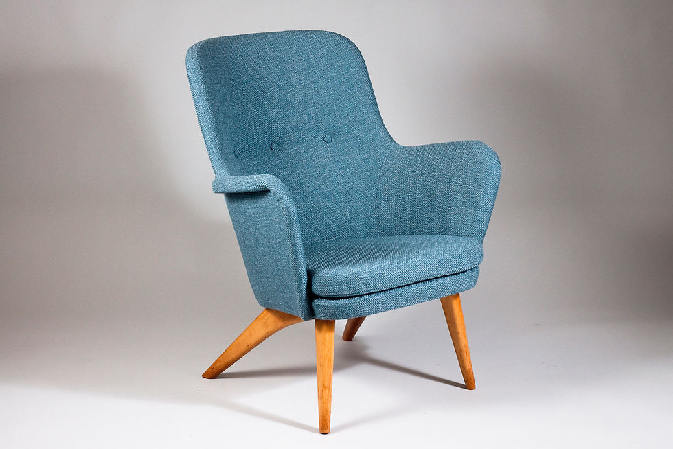 1950s Finnish Armchair "Grand Pedro" by Carl-Gustaf Hiort af Ornäs