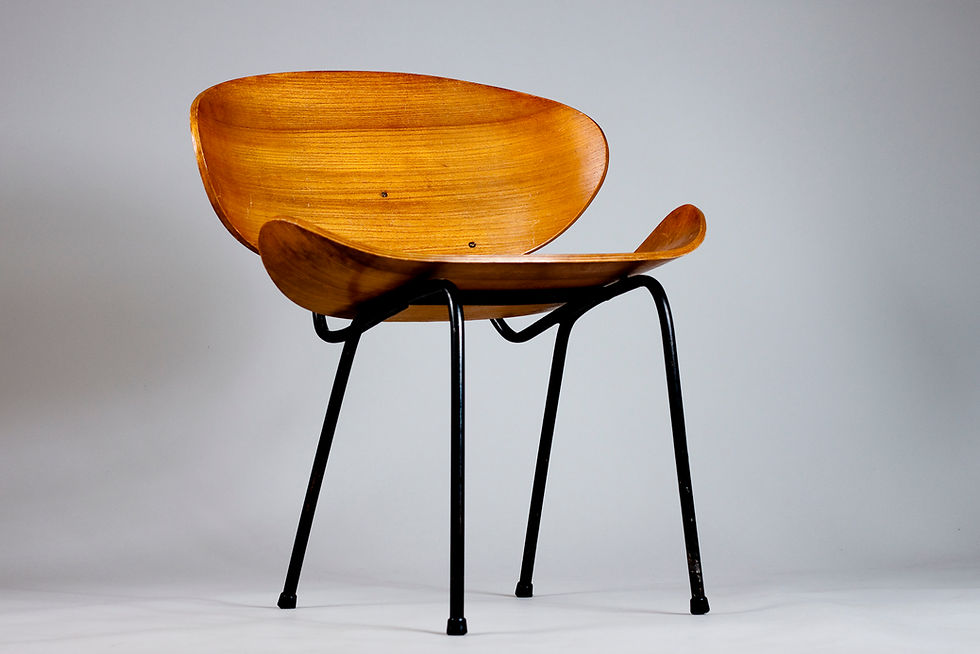 Thumbnail: Ola "Olof" Kettunen, Mid-Century Modern Chair for Merivaara, Finland