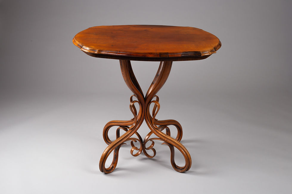 Michael Thonet, bentwood 19th century side table No. 1, Austria