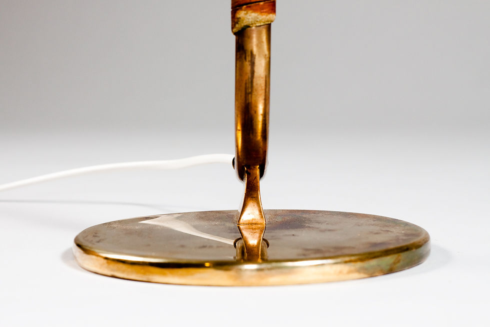 Thumbnail: Paavo Tynell, rare 1940's desk lamp