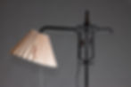 Taidetakomo A. Hakkarainen, Finnish 1930's wrought iron floor lamp