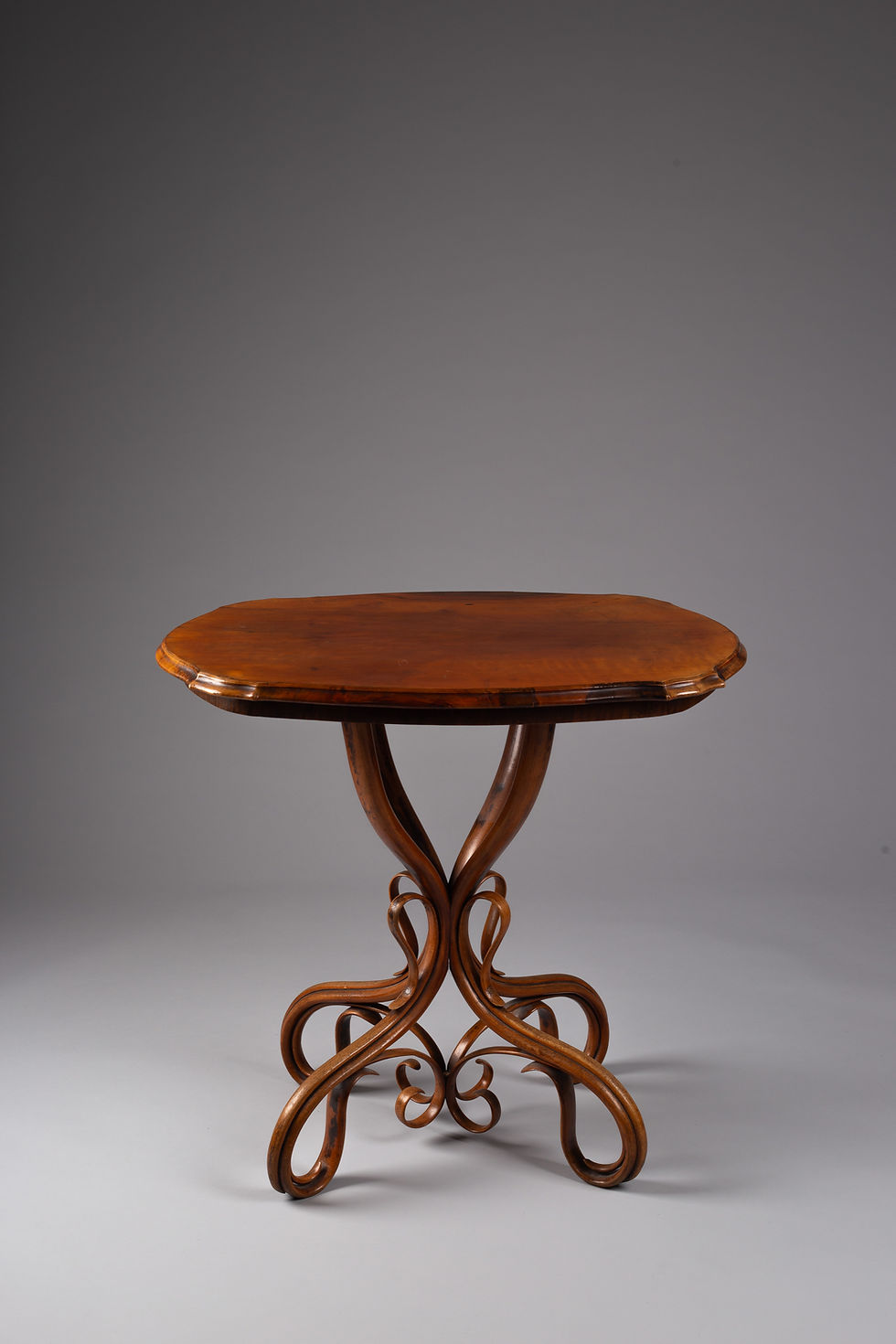 Thumbnail: Michael Thonet, bentwood 19th century side table No. 1, Austria