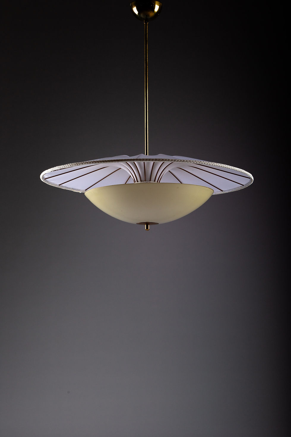 Thumbnail: Finnish mid-century modern ceiling lamp by Itsu